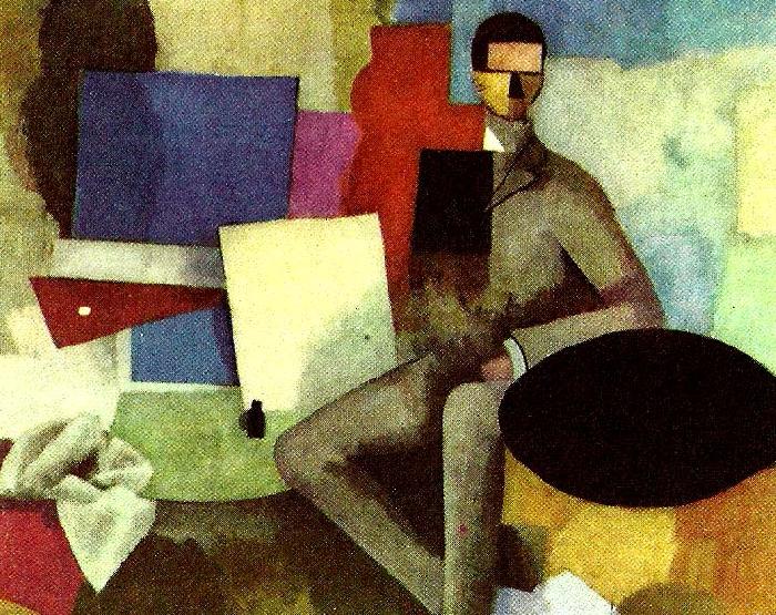 roger de la fresnaye sittande man